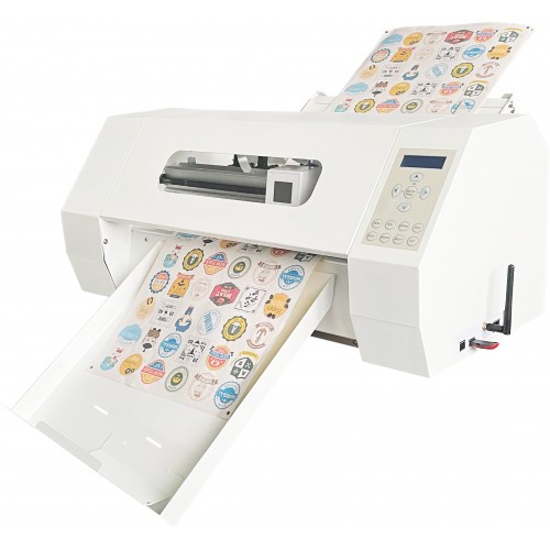 Скоростной Оптический режущий плоттер каттер с автоматической подачей листов DIGICUT350 и чтением меток QR-code