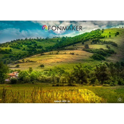 Фотофон Долина Йосемити для фотосъемки FONMAKER