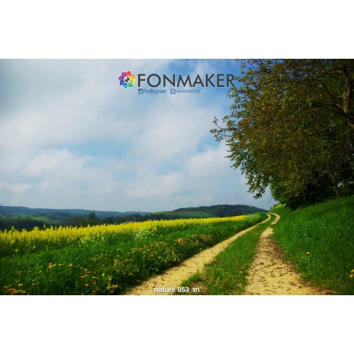 Фотофон Дорога Приключений для фотосъемки FONMAKER