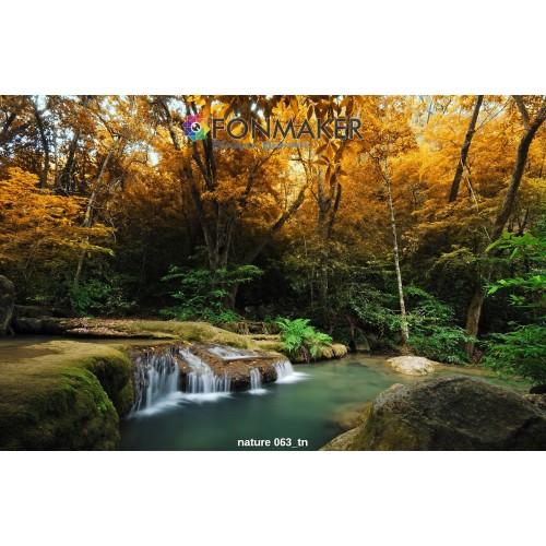 Фотофон Плитвицкие озера для фотосъемки FONMAKER