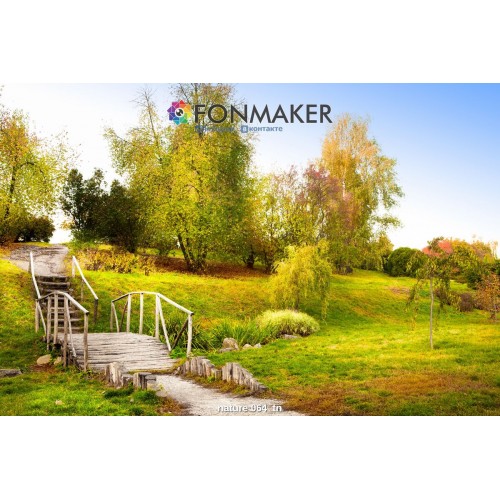 Фотофон Сказочная Полянка для фотосъемки FONMAKER
