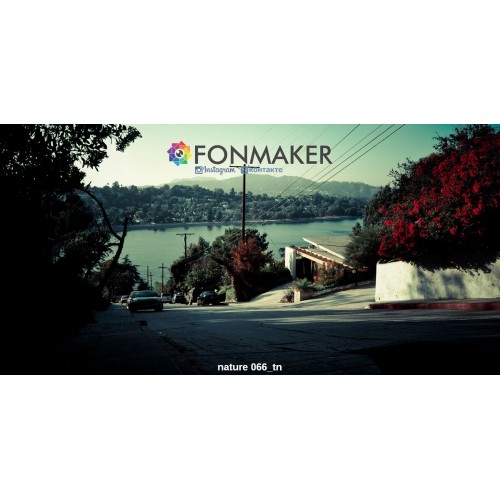 Фотофон Портовый Городок для фотосъемки FONMAKER