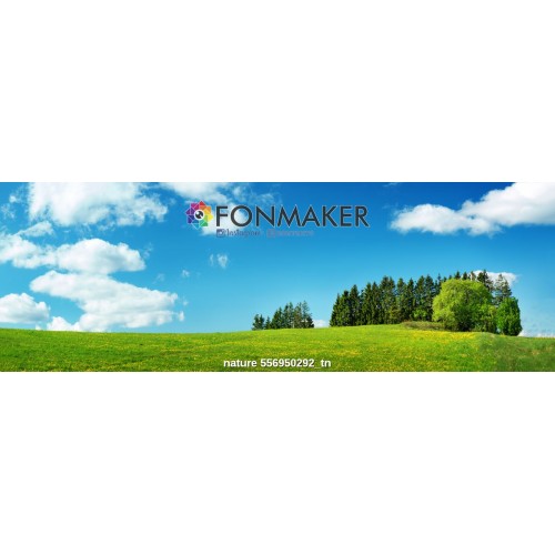 Фотофон Луг для фотосъемки FONMAKER