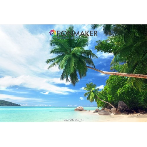 Фотофон Песчаный пляж для фотосъемки FONMAKER