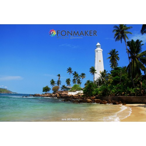 Фотофон Пляж для фотосъемки FONMAKER