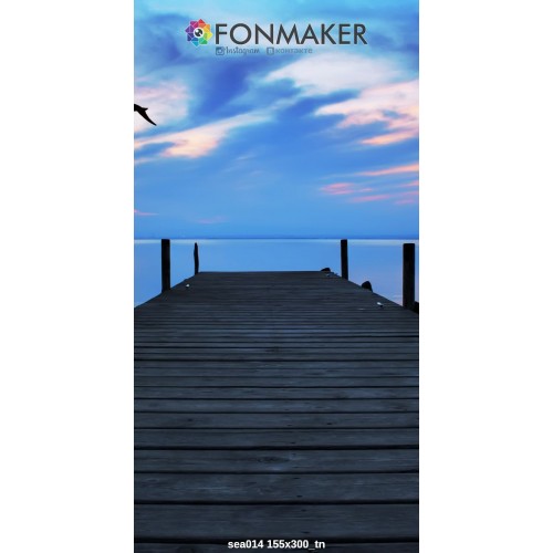 Фотофон На побережье  для фотосъемки FONMAKER