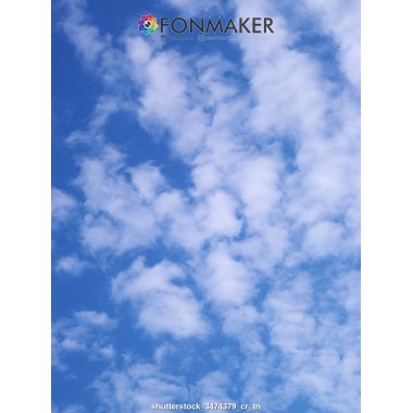 Фотофон Перистые облака для фотосъемки FONMAKER