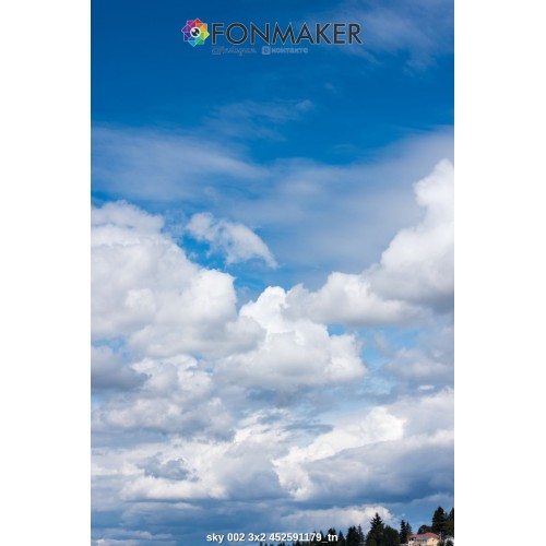 Фотофон Слоистые Облака для фотосъемки FONMAKER