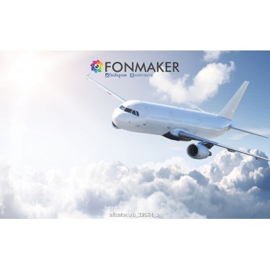 Фотофон Боинг 737 для фотосъемки FONMAKER