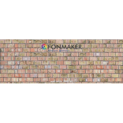 Фотофон Кирпичная текстура Гуидо для фотосъемки FONMAKER