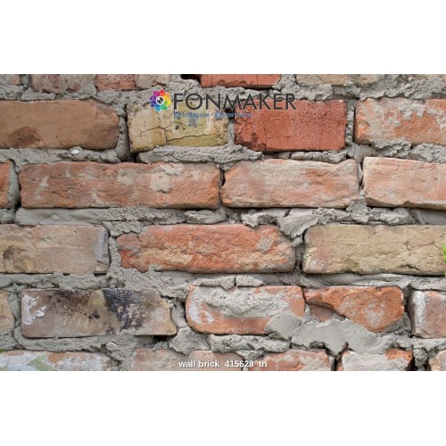 Фотофон Кирпичная структура Анита для фотосъемки FONMAKER