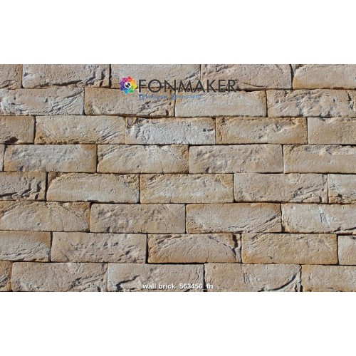 Фотофон Кирпичная текстура Виттарио для фотосъемки FONMAKER