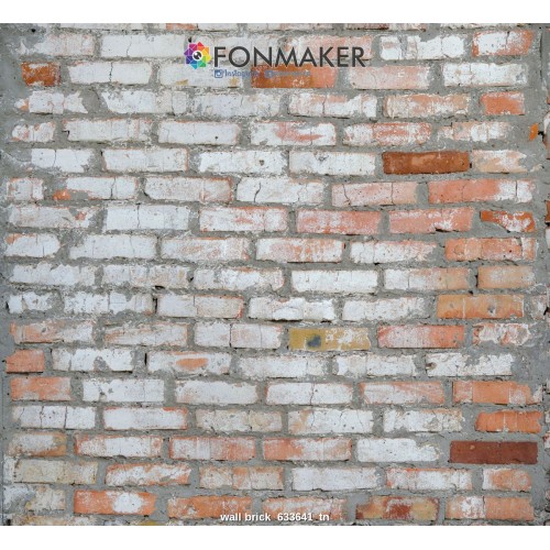 Фотофон Кирпичная текстура Батиста для фотосъемки FONMAKER
