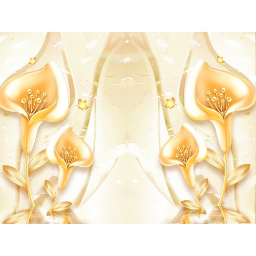 Золотые каллы