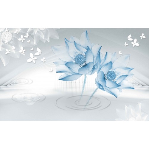 Фреска Сияющие лотосы