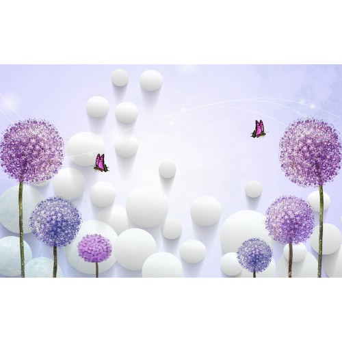 Силуэты в лиловом ll