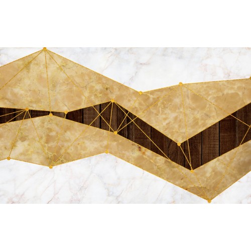 Фреска Золотые нити