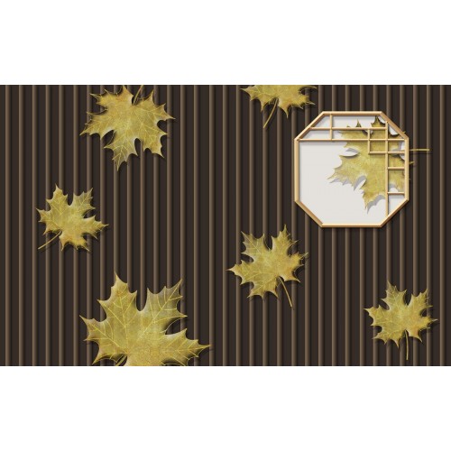 Кленовый лист в зазеркалье