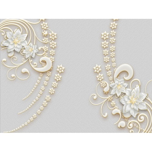 Фреска Свадебный вальс цветов