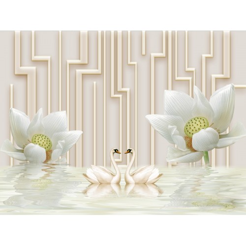 Озеро влюбленныхлебедей