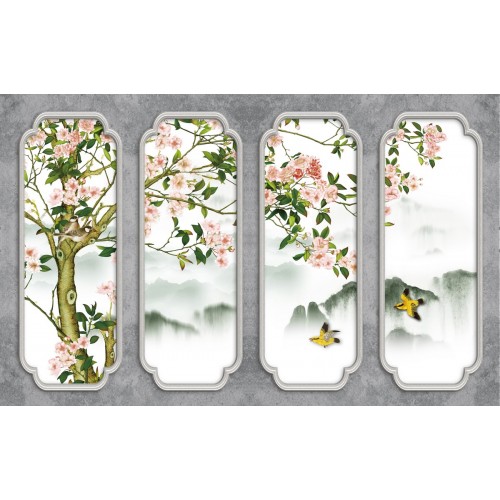 Фреска Цветыа в грных этюдах