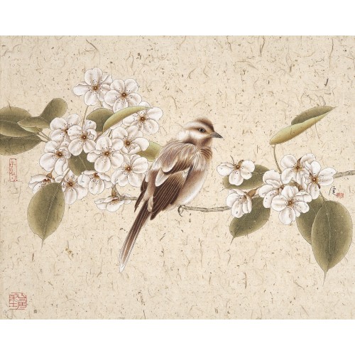 Весенный цвет в льняных тонах