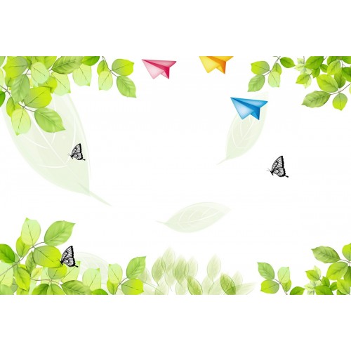 Полет бумажных самолетиков