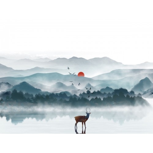 Туманный закат