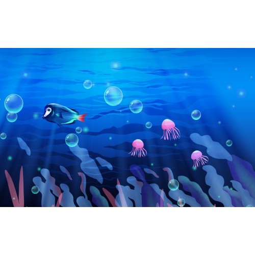 Фреска Элегия подводного мира