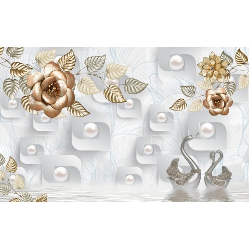 Резные кустовые розы