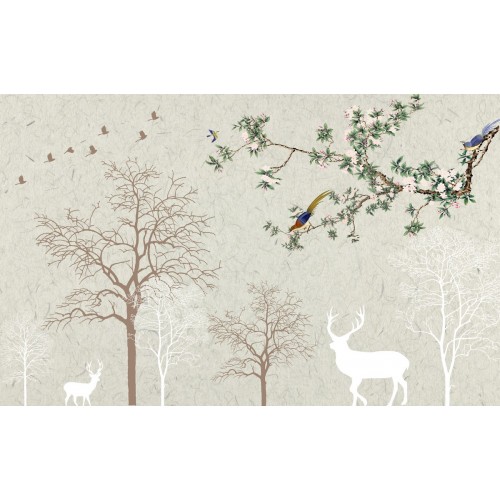 Фреска Образы волшебных существ