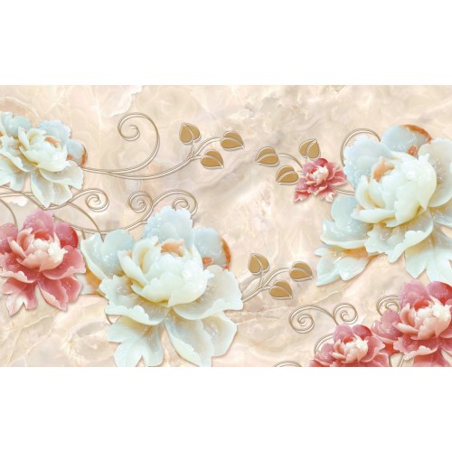 Фреска Маслянные пионы