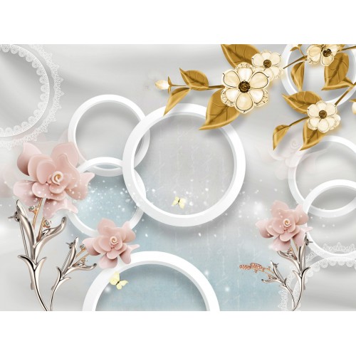 Цветочная капель в графике