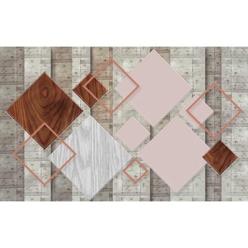 Фреска Скандинавские ромбы