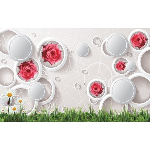 Элегантные красные розы