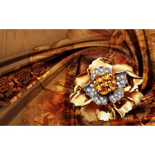 Золотая брошь Елизаветы