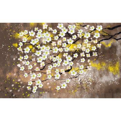 Сакура в медовом золоте