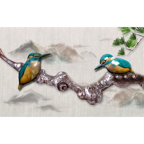 Экзотическая пара птиц