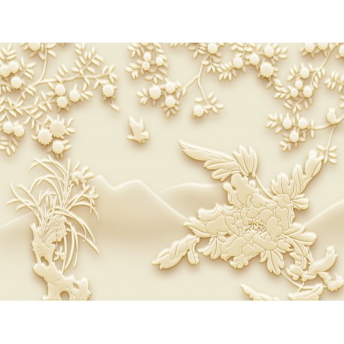 Фреска Цвет слоновой кости