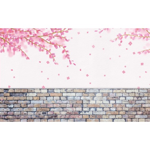 Розовое утро в городе