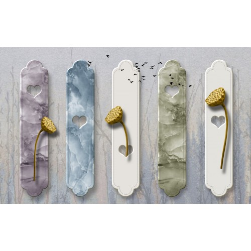 Мраморные лотосы