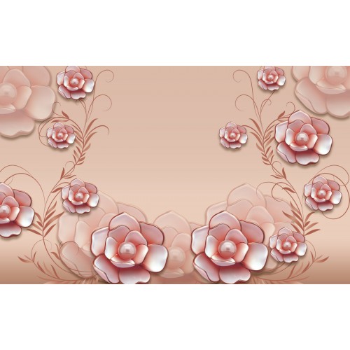 Фреска Жемчужные розы