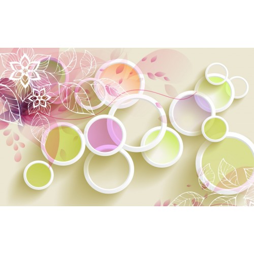 Фреска Радужные пузырьки