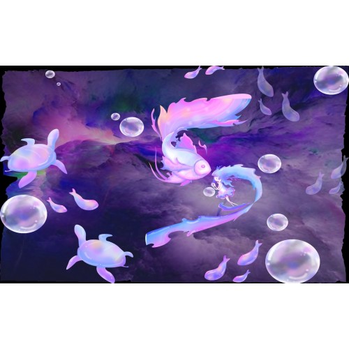 Фиолетовая водная гладь