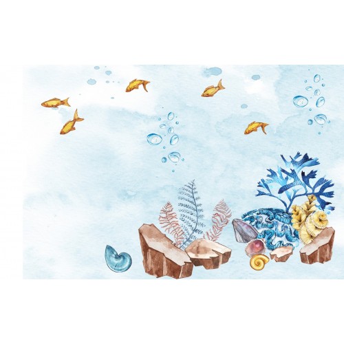 Фреска Великолепных подводный мир