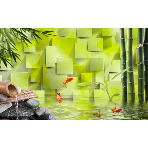 Ручей с золотыми рыбками