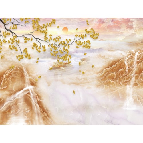 Фреска Элегия водопадов