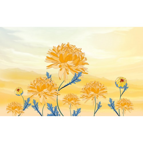 Золотые астры