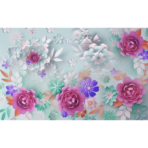 Весенние лужайки цветов