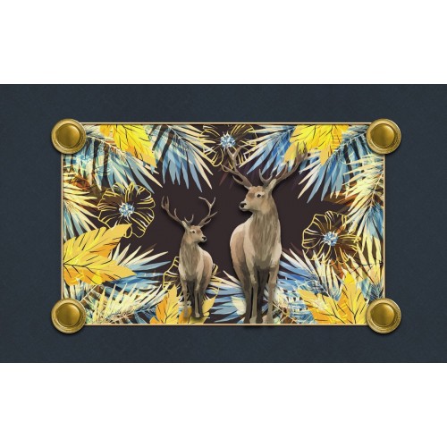 Олени в золотых джунглях